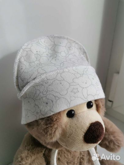 Чепчик с завязками детский