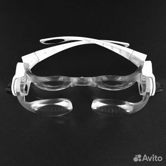 Лупа налобная 2x/2.4x/3x/4x (очки для смартфона)