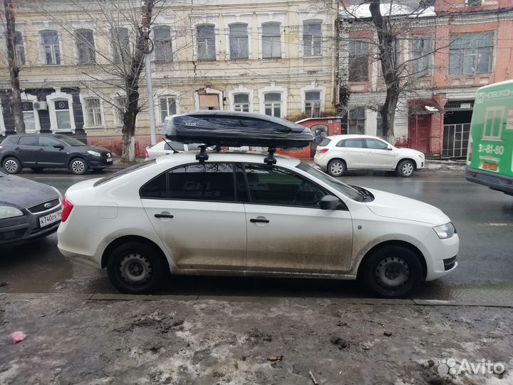 Багажник на крышу atlant для Шкоды Рапид