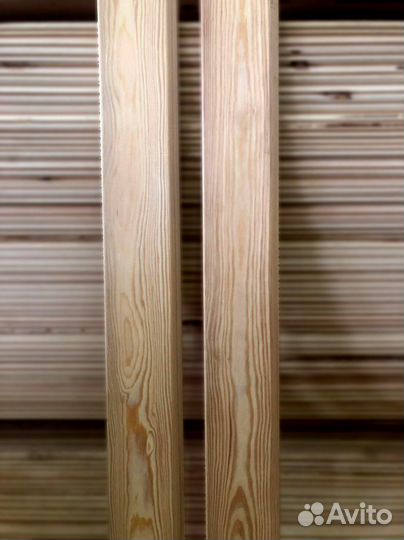 Планкен прямой/косой из лиственницы