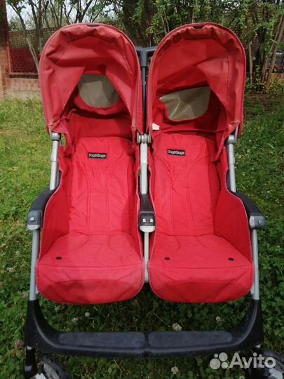 Коляска для двойни