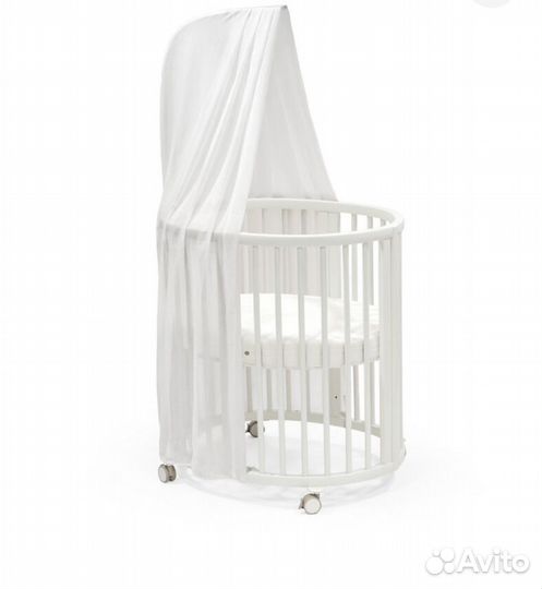 Детская кроватка Stekke sleepi mini с расширением