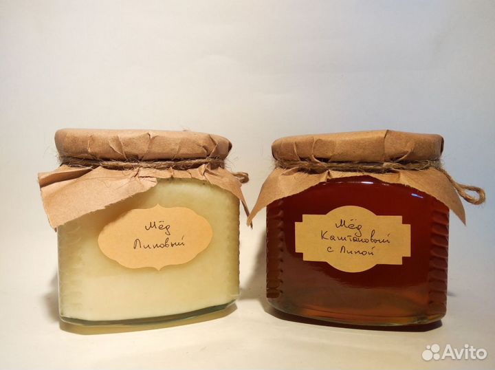 Натуральный липовый мед