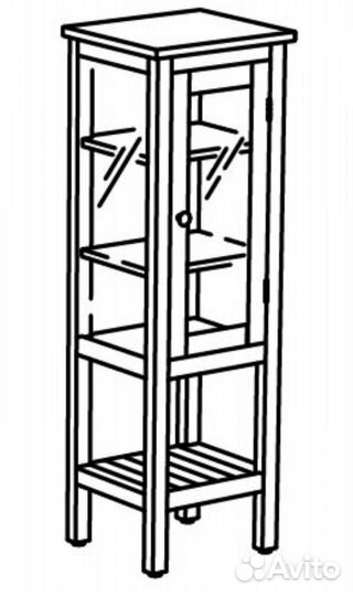 Шкаф для ванной икеа Хемнэс lkea новый