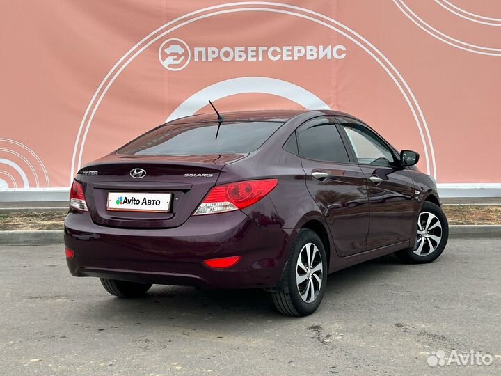 Hyundai Solaris 1.6 МТ, 2013, 118 000 км