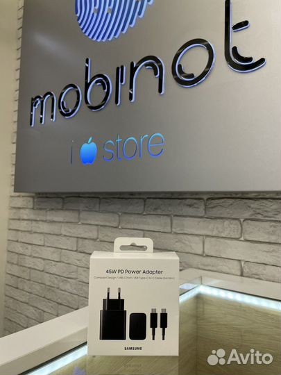 Сетевой Адаптер Samsung 45W PD/USB-C (EP-T4510)