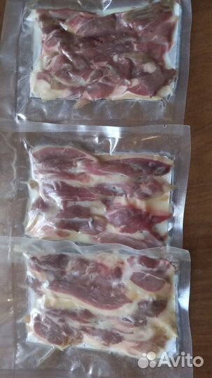 Нарезки вяленого гуся, халяль