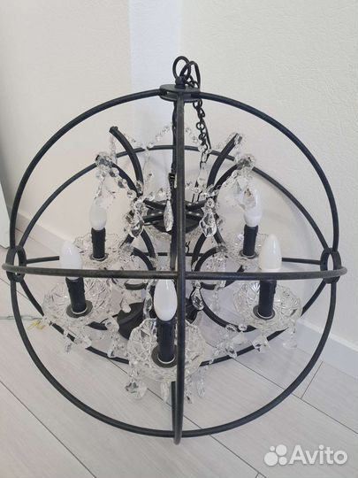 Люстра потолочная бу