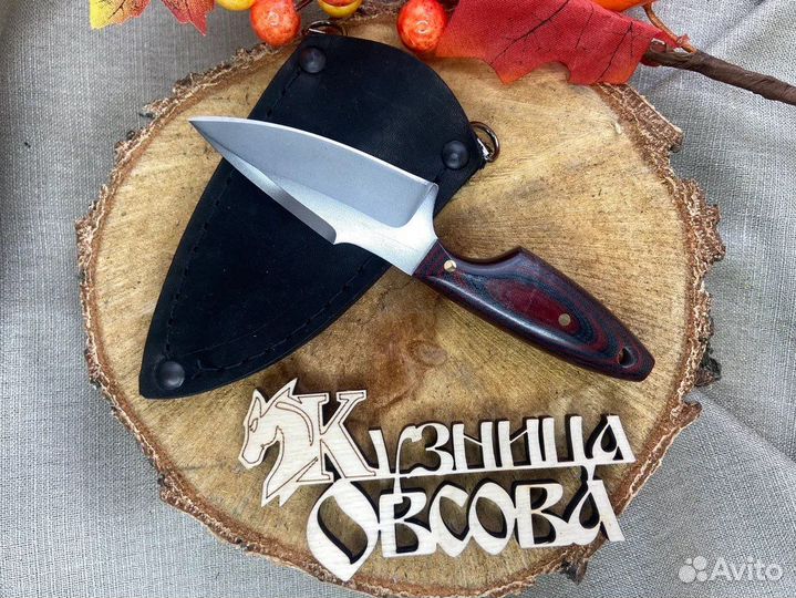 Нож шейный сталь кованная Х12мф