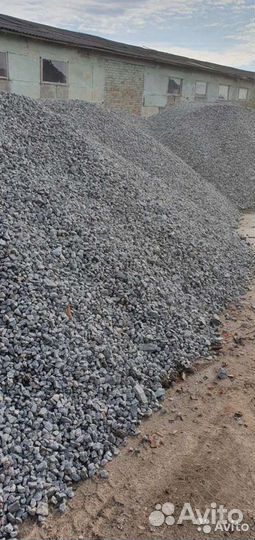 Щебень 20-40 мм Гранитный