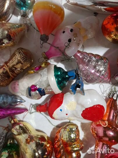 Елочные игрушки СССР