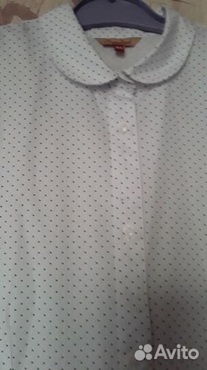 Блузки школьные, кардиган пакетом