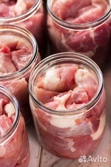 Тушенка свинина домашняя