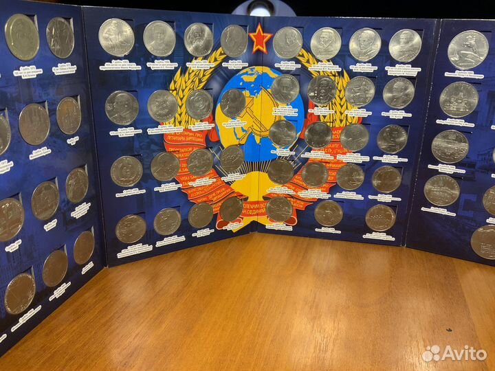 Полный Набор юбилейных монет СССР 64 шт