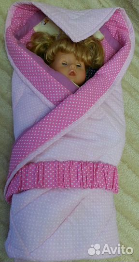 Лоскутное одеяло,ручная работа, 100/80см