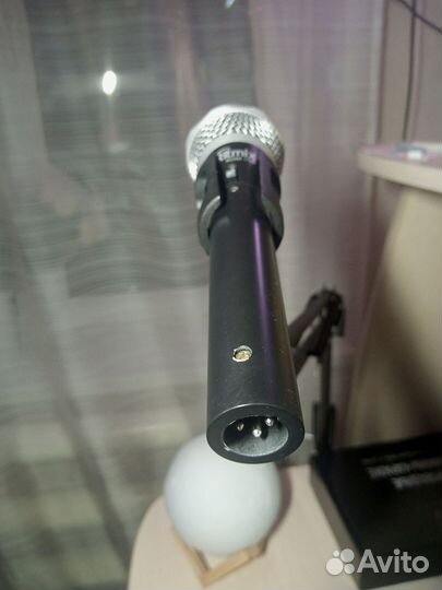 Микрофон динамический проводной