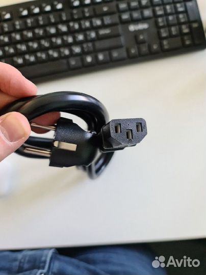 Провод питания кабель C19 для асика 3*2,5