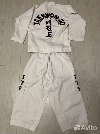 Кимоно для тхэквондо детское р. 130