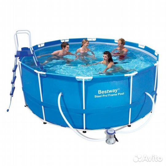 Бассейны каркасные надувные