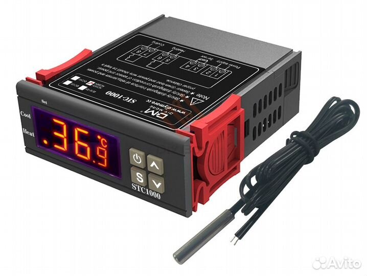 STC-1000 регулятор температуры коптильня инкубатор