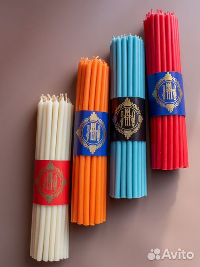 Свечи восковые