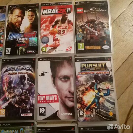 Игры на PSP,большая коллекция,лицензия