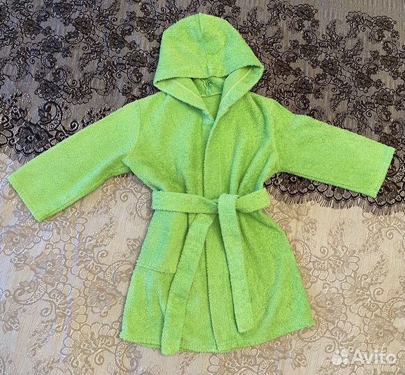 Детский махровый халат