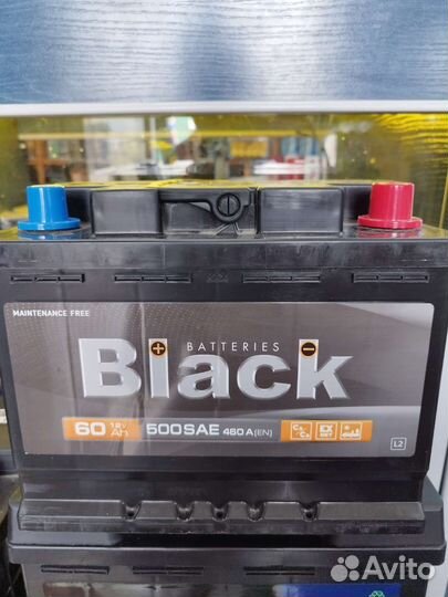 Аккумулятор 60ah 460a Black Беларусь