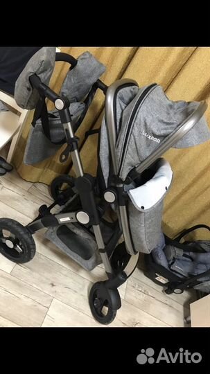 Коляска luxmom 3 в 1