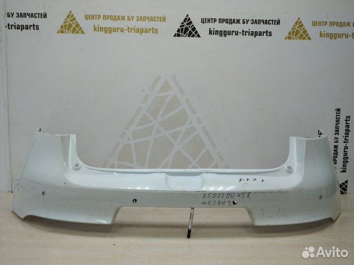 Бампер задний Renault Megane 3 BZ0 рестайлинг 2