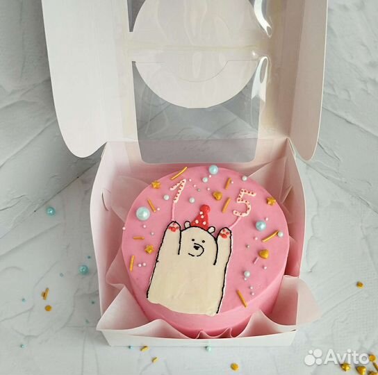 Капкейки на заказ (бенто-торт, рулет, cake to go)