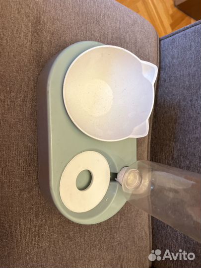 Миска для кошек с поильником, домик для грызунов