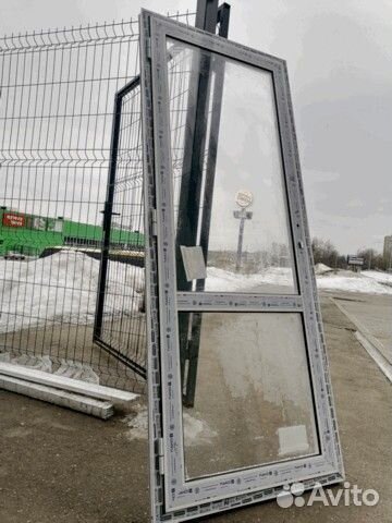 Алюминиевые двери 80х200