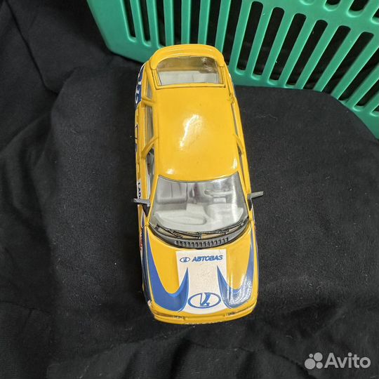 Модель моделька машина лада ваз 2112 ралли 1:43