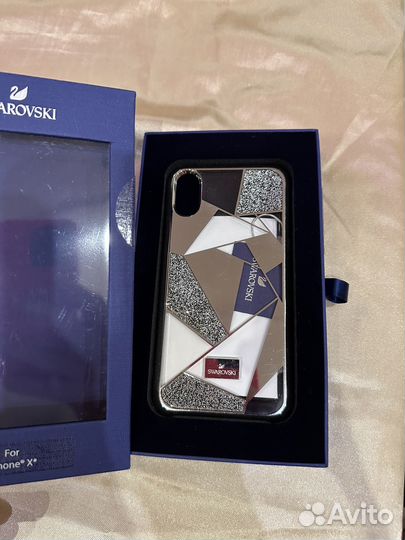 Чехол на iPhone X Swarovski