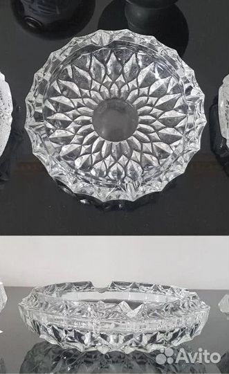 Пепельницы металл хрусталь стекло СССР