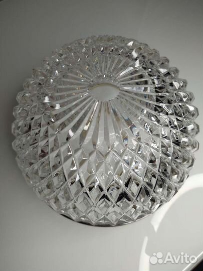 Ваза для фруктов Хрусталь Мельхиор СССР
