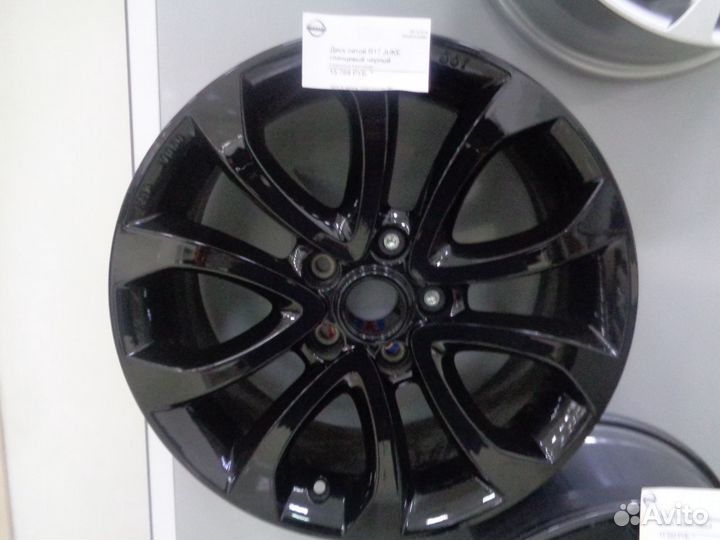 Диск литой R17 Nissan juke KE4091K200BK