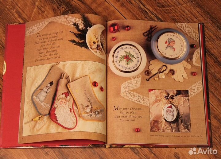 Книги по вышивке Christmas keepsakes