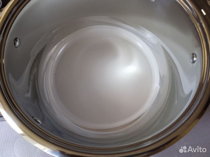 Кастрюля из нержавейки, 6,3 литра