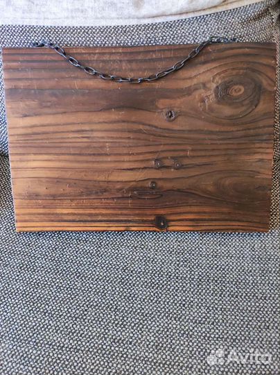 Картина дерево металл