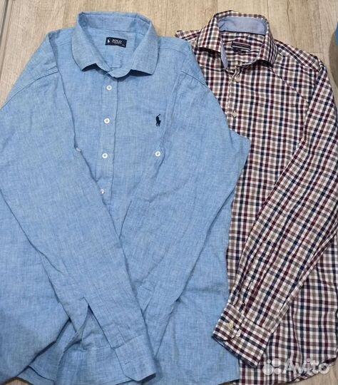 Рубашки Ralph Lauren р. XL/Tommy Hilfiger p. L