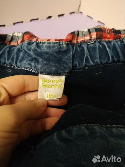 Полукомбинезон джинсовый