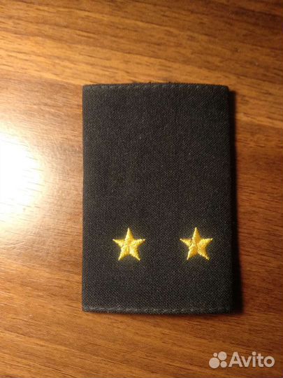 Фальш-погон Лейтенанта Полиции вышитые