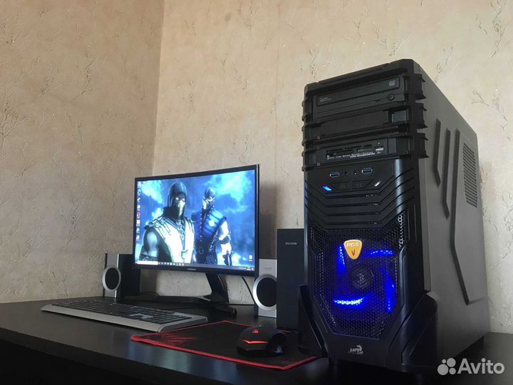 Игровой компьютер Intel Core i7-2600 R7 370 4GB