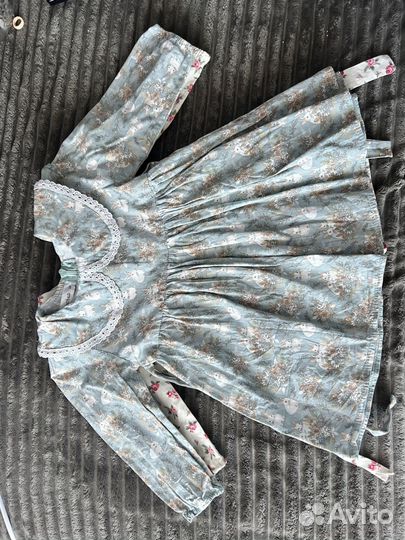 Вещи на девочку 86р платье свитер