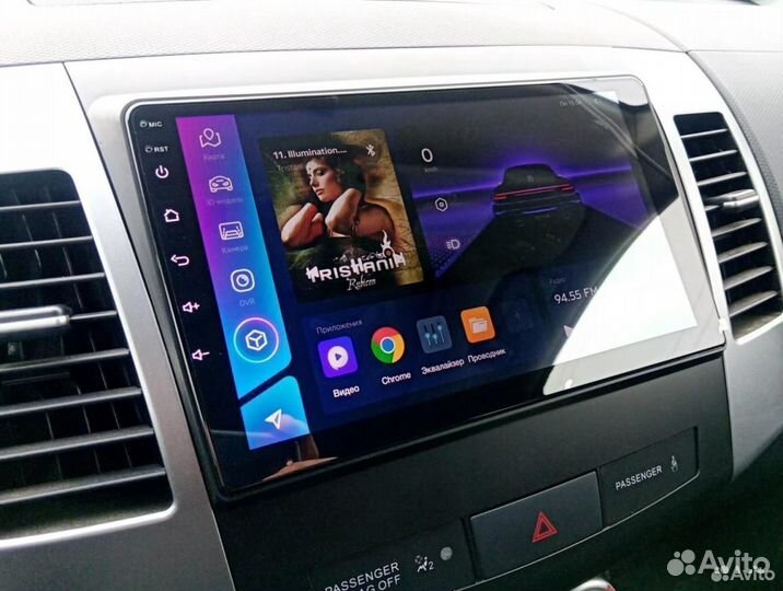 Магнитола Mitsubishi Outlander XL Android IPS