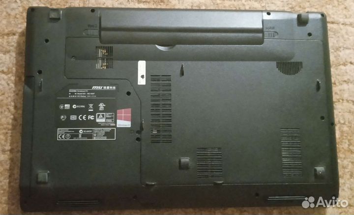 Ноутбук msi MS-16GP