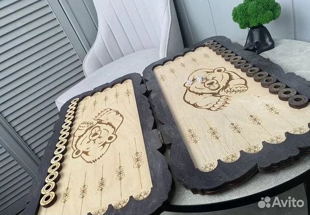 Нарды резные ручной работы