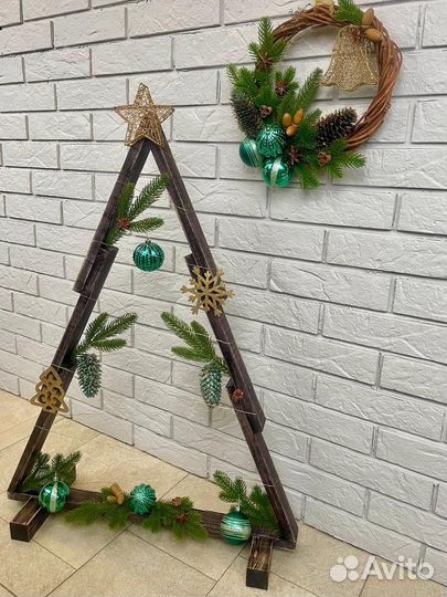 Елка и венок